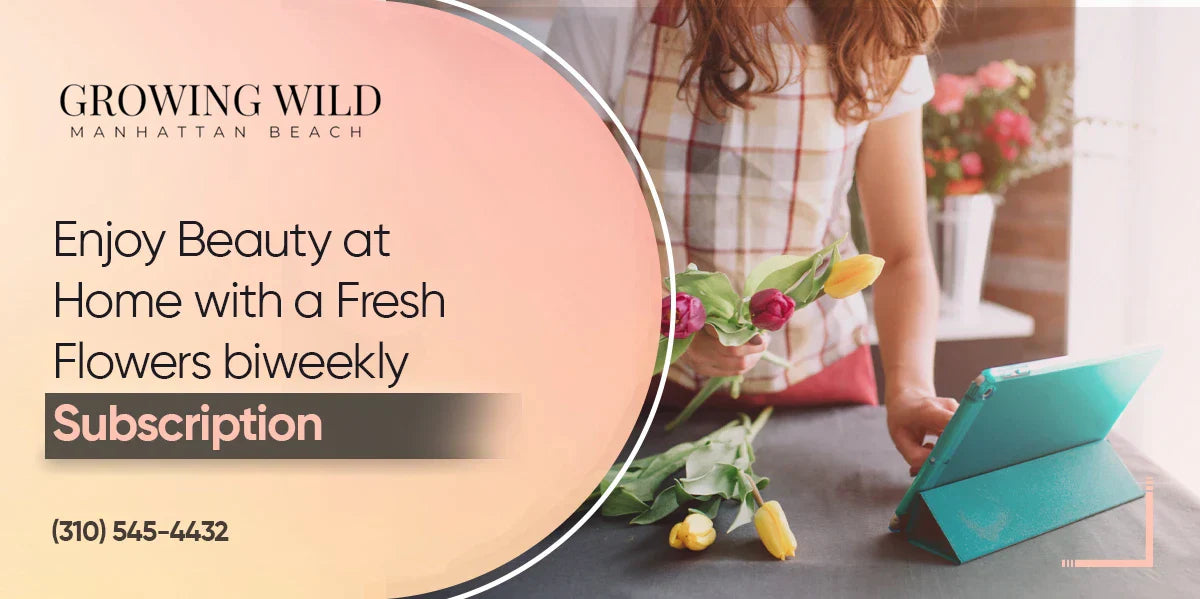 Enjoy Beauty at Home with a Fresh Flowers Biweekly Subscription