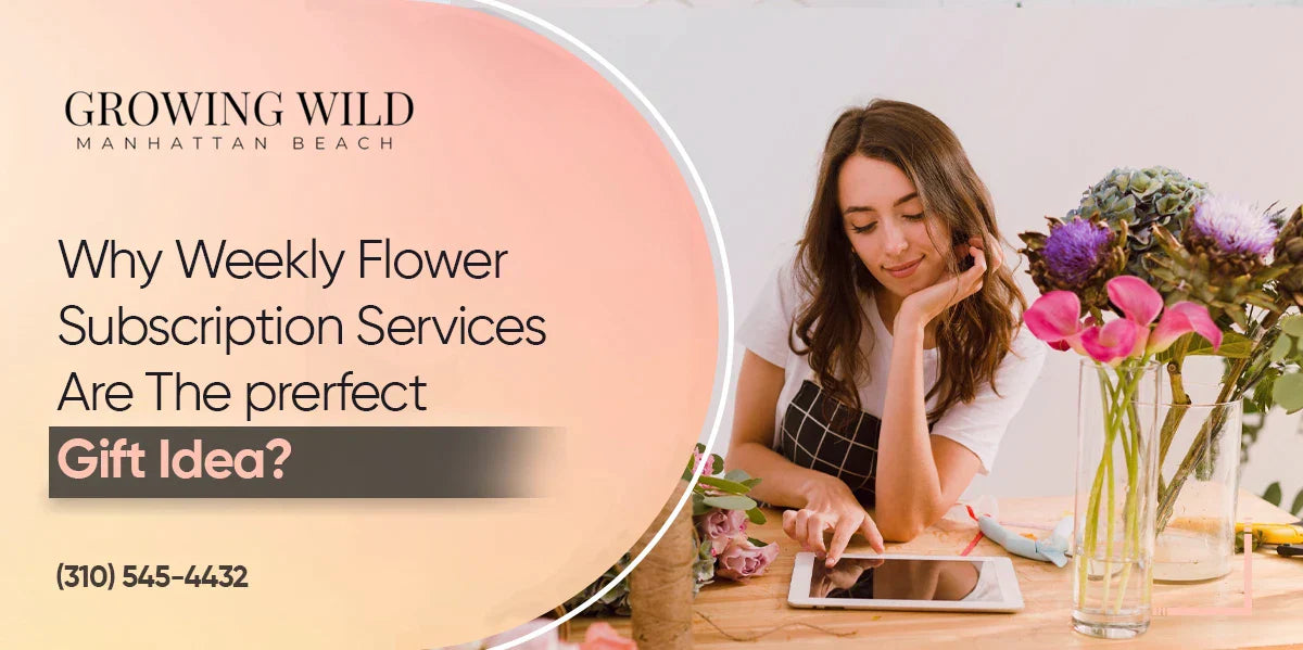 Why Weekly Flower Subscription Services Are The Perfect Gift Idea?