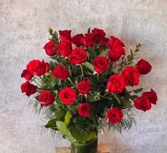 3-Dozen Red Roses