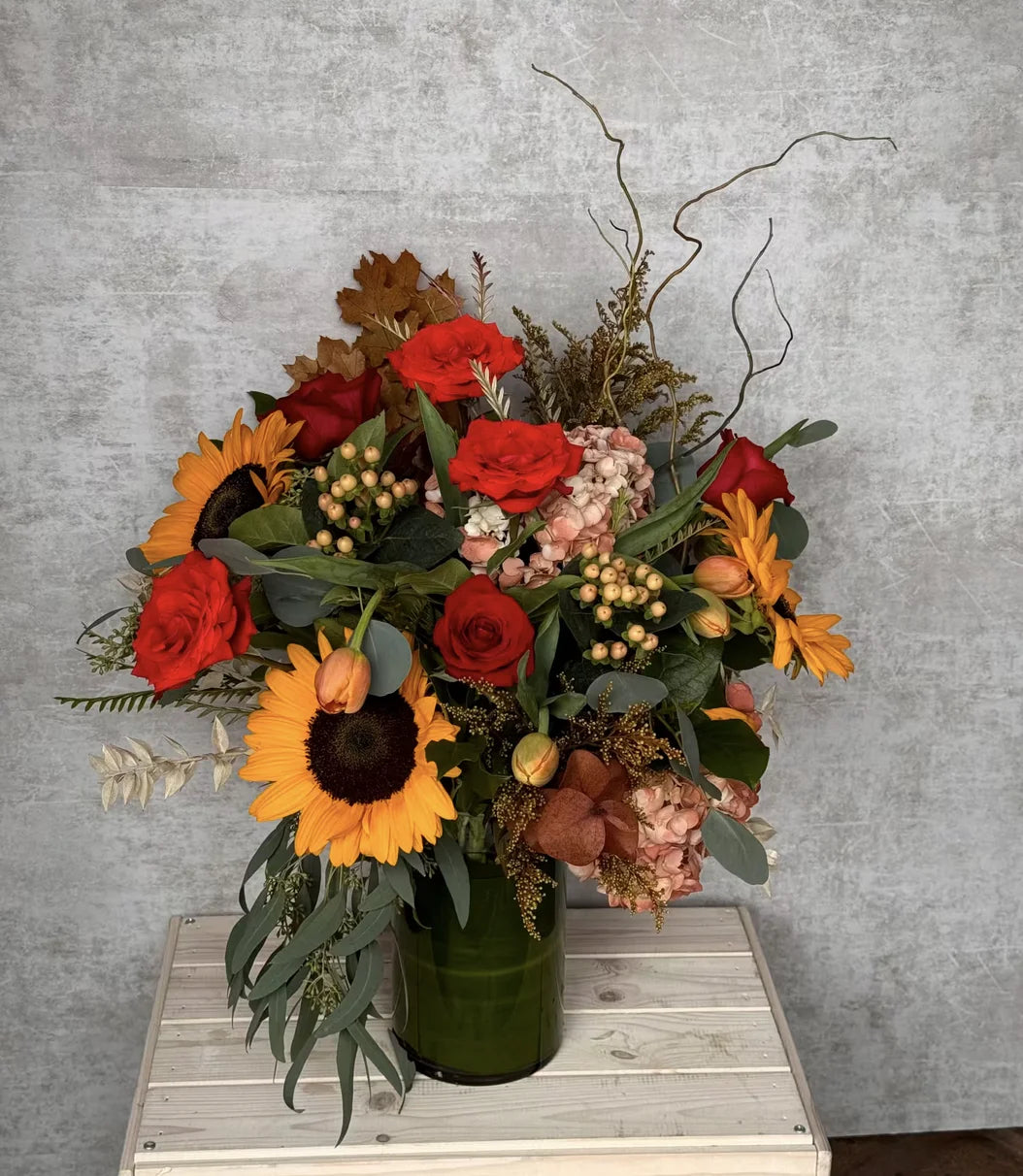 Golden Amber Blossoms