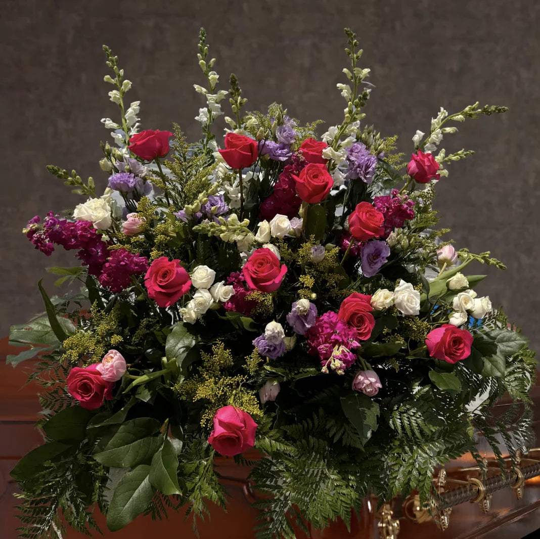 Majestic Casket Spray