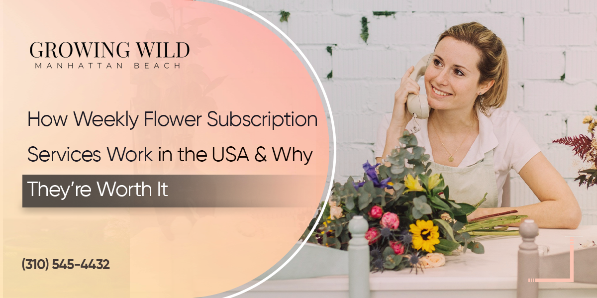How Weekly Flower Subscription Services Work in Manhattan Beach and Why They’re Worth It?