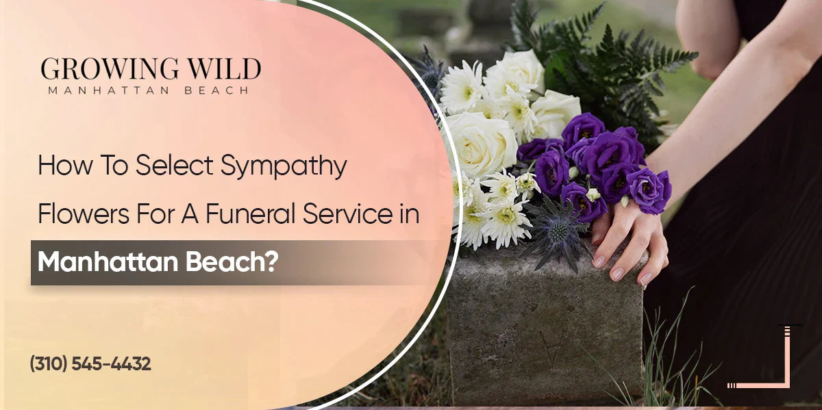 How To Select Sympathy Flowers For A Funeral Service in Manhattan Beach?
