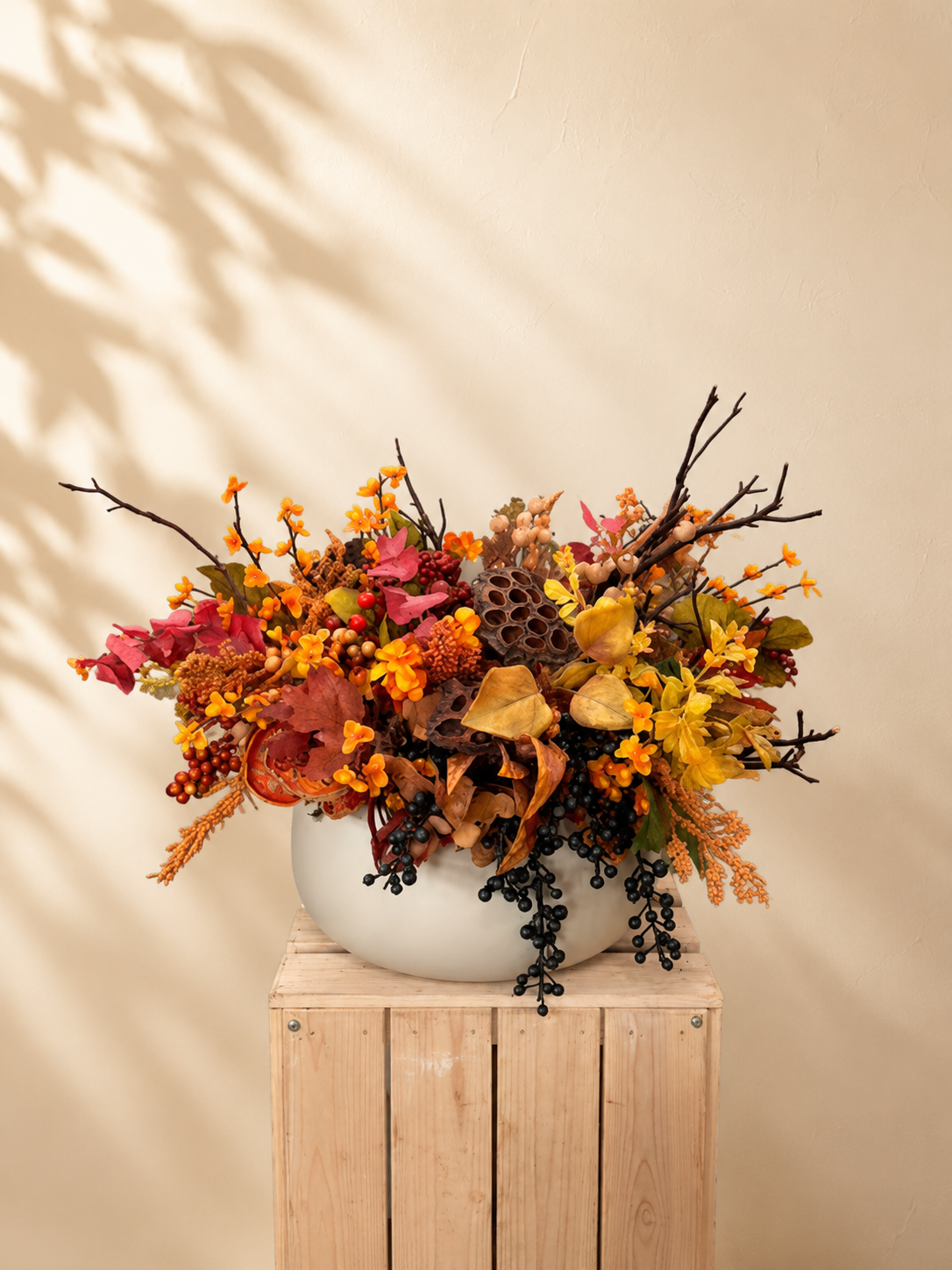 Faux Fall Center Piece - Big Size