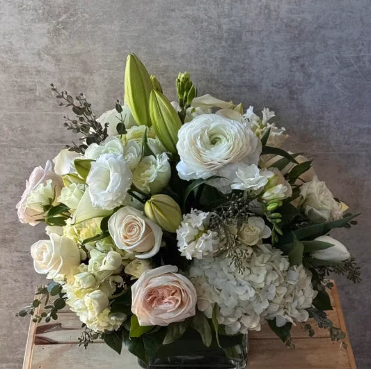 Blush blooms